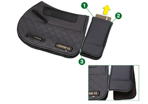 Confair-H2® Pocket Pad Trekking Pain-stopper